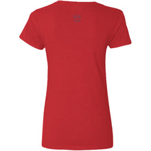 Load image into Gallery viewer, "My Kashmiri Chai is Better Than Yours!" Ladies' 5.3 oz. V-Neck T-Shirt