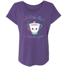 Load image into Gallery viewer, "My Kashmiri Chai is Better Than Yours!" Ladies' Tri-blend Dolman Sleeve