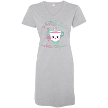 Load image into Gallery viewer, "My Kashmiri Chai is Better Than Yours!" Ladies' V-Neck Fine Jersey Cover-Up
