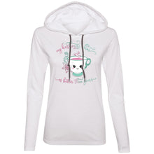 Load image into Gallery viewer, "My Kashmiri Chai is Better Than Yours!" Ladies' Long Sleeve Shirt Hoodie
