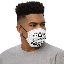 Load image into Gallery viewer, My Chai Brings All the Uncles to the Yard - Premium face mask