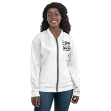 Load image into Gallery viewer, My Chai Brings All the Uncles to the Yard - Unisex Bomber Jacket