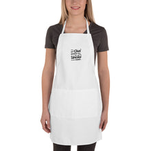 Load image into Gallery viewer, My Chai Brings All the Uncles to the Yard - Embroidered Apron