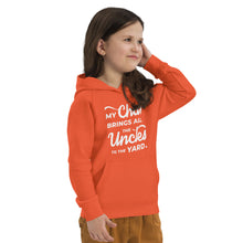 Load image into Gallery viewer, My Chai Brings All the Uncles to the Yard - Kids eco hoodie