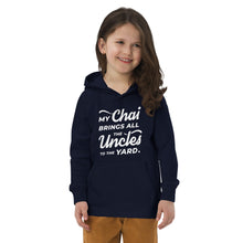 Load image into Gallery viewer, My Chai Brings All the Uncles to the Yard - Kids eco hoodie