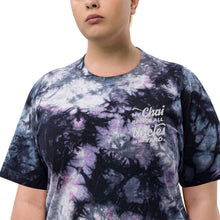 Load image into Gallery viewer, My Chai Brings All the Uncles to the Yard - Oversized tie-dye t-shirt