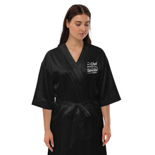 Load image into Gallery viewer, My Chai Brings All the Uncles to the Yard - Satin robe