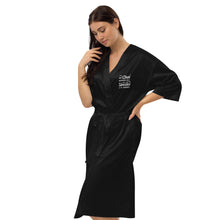 Load image into Gallery viewer, My Chai Brings All the Uncles to the Yard - Satin robe