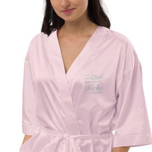 Load image into Gallery viewer, My Chai Brings All the Uncles to the Yard - Satin robe