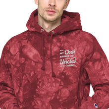Load image into Gallery viewer, My Chai Brings All the Uncles to the Yard - Unisex Champion tie-dye hoodie
