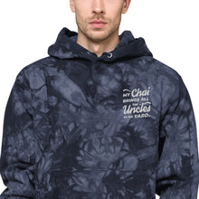 Load image into Gallery viewer, My Chai Brings All the Uncles to the Yard - Unisex Champion tie-dye hoodie