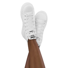 Load image into Gallery viewer, My Chai Brings All the Uncles to the Yard - Women’s high top canvas shoes