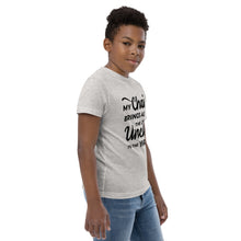 Load image into Gallery viewer, My Chai Brings All the Uncles to the Yard - Youth jersey t-shirt