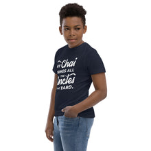 Load image into Gallery viewer, My Chai Brings All the Uncles to the Yard - Youth jersey t-shirt