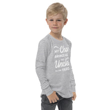Load image into Gallery viewer, My Chai Brings All the Uncles to the Yard - Youth long sleeve tee
