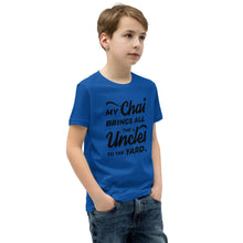 Load image into Gallery viewer, My Chai Brings All the Uncles to the Yard - Youth Short Sleeve T-Shirt