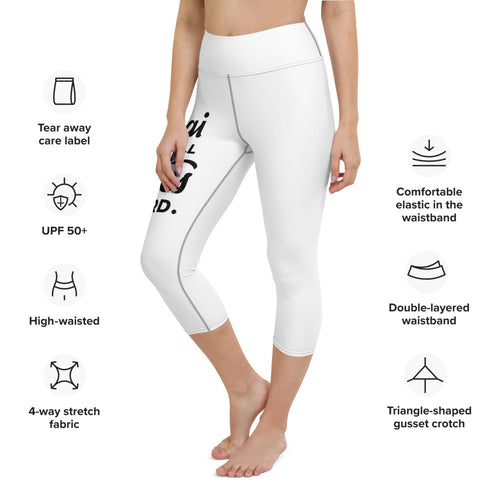 My Chai Brings All the Uncles to the Yard - Yoga Capri Leggings