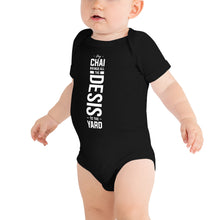 Load image into Gallery viewer, My Chai Brings all the Desis to the Yard - Baby short sleeve one piece
