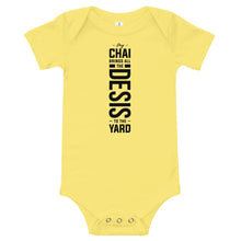 Load image into Gallery viewer, My Chai Brings all the Desis to the Yard - Baby short sleeve one piece