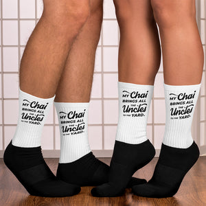 My Chai Brings All the Uncles to the Yard - Socks