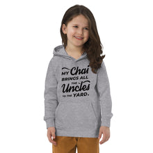 Load image into Gallery viewer, My Chai Brings All the Uncles to the Yard - Kids eco hoodie