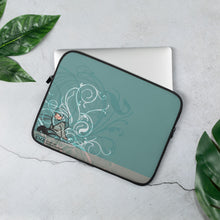 Load image into Gallery viewer, Turquoise Laptop Sleeve