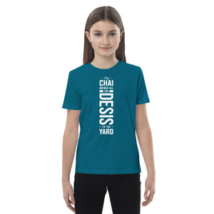 My Chai Brings all the Desis to the Yard - Organic cotton kids t-shirt