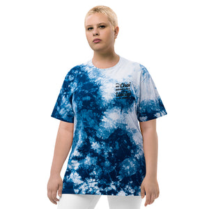 My Chai Brings All the Uncles to the Yard - Oversized tie-dye t-shirt