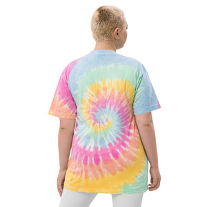My Chai Brings All the Uncles to the Yard - Oversized tie-dye t-shirt