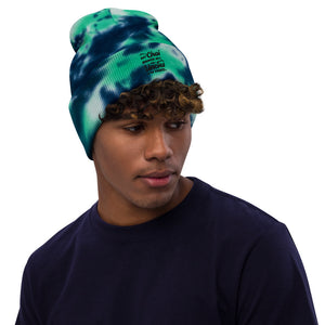 My Chai Brings All the Uncles to the Yard - Tie-dye beanie