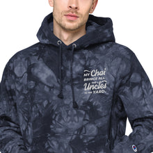 Load image into Gallery viewer, My Chai Brings All the Uncles to the Yard - Unisex Champion tie-dye hoodie