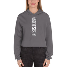 Load image into Gallery viewer, My Chai Brings all the Desis to the Yard - Crop Hoodie